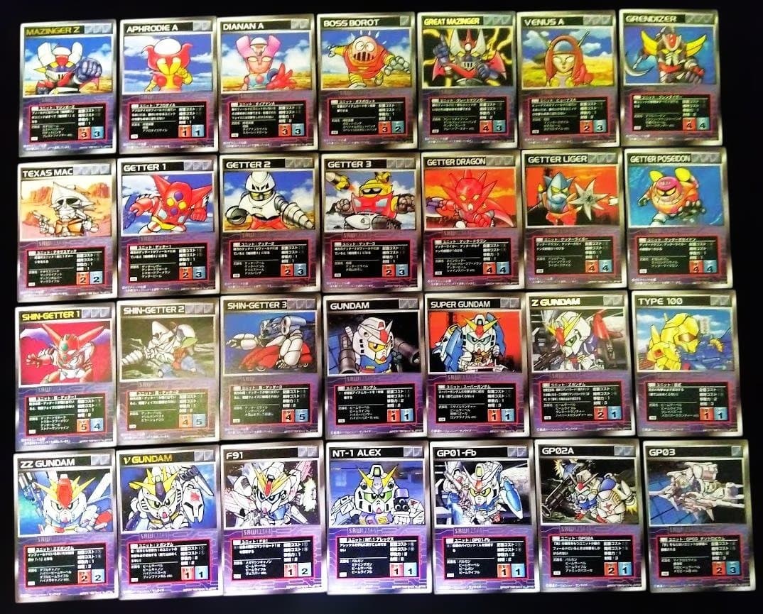 スーパーロボット大戦　スクランブルギャザー　第１弾コンプセット