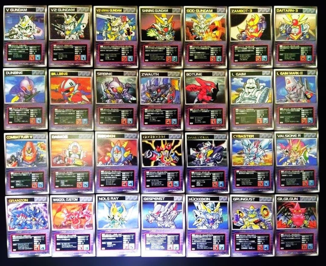 スーパーロボット大戦　スクランブルギャザー　第１弾コンプセット