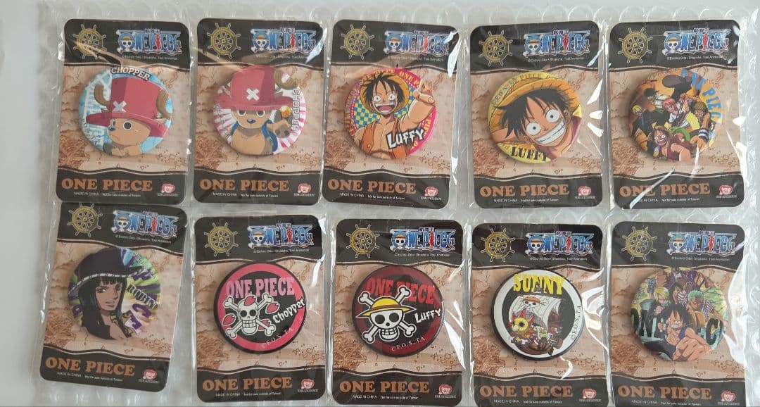 2647 ONE PIECE 缶バッジ 20個セット コンプリート