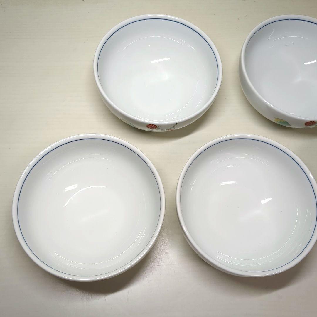 深川製磁　宮内庁御用達　野いちご　丸小鉢揃　丸碗　５個