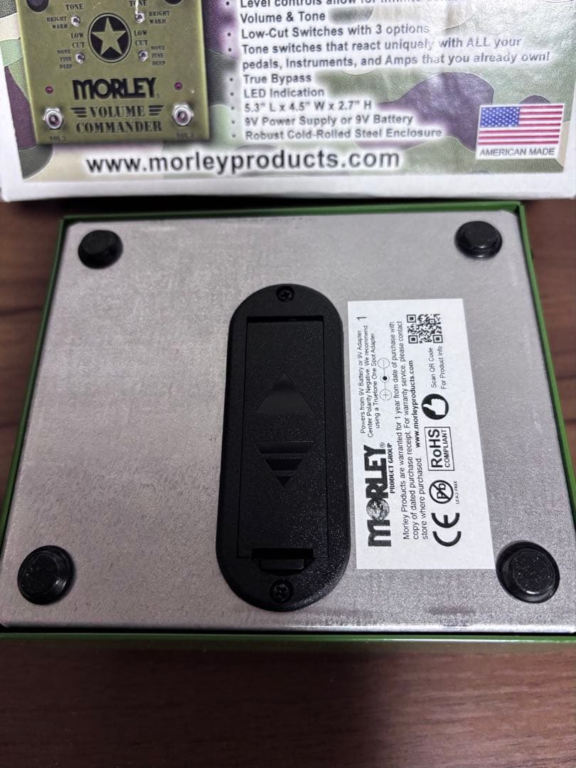 Morley Volume Commander ギターエフェクター