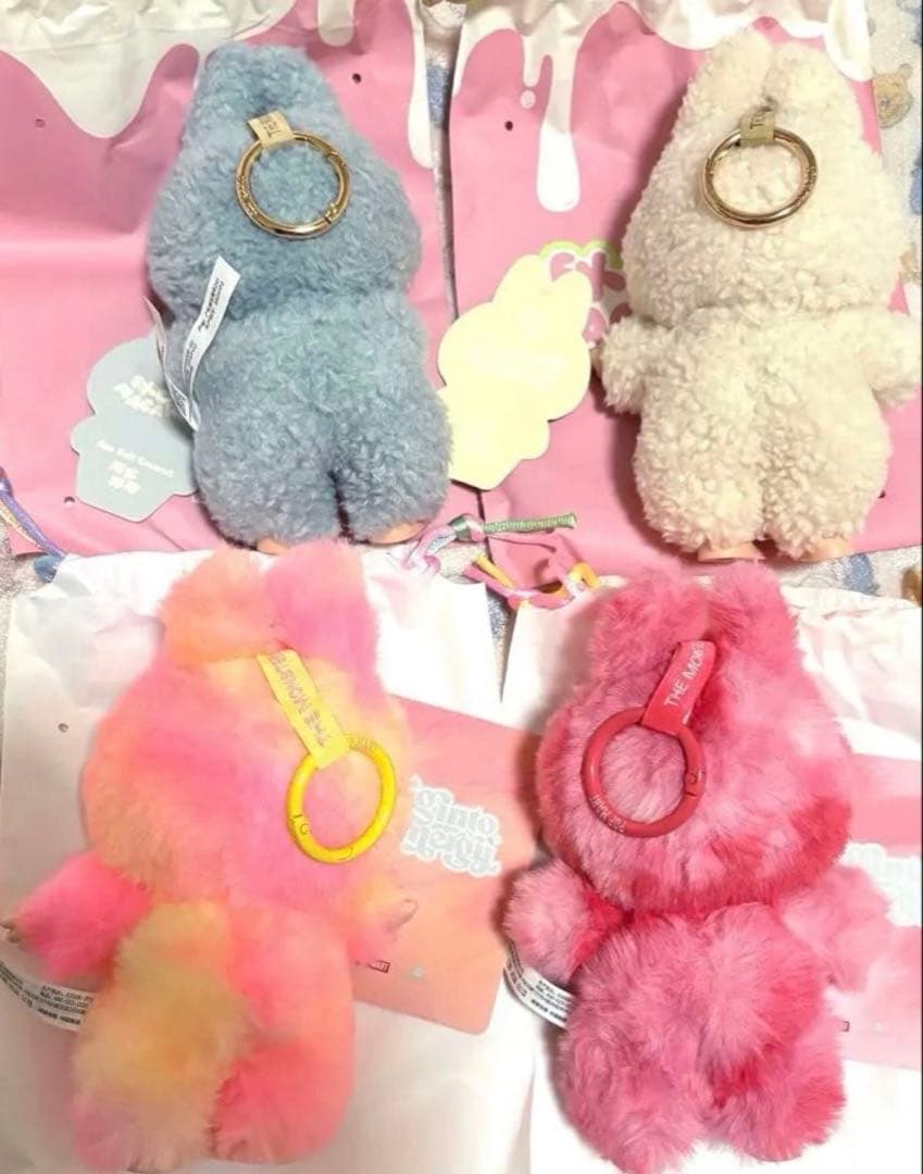 ラブブ　POPMART LABUBU マカロン　エナジー　4点セット　LOVE