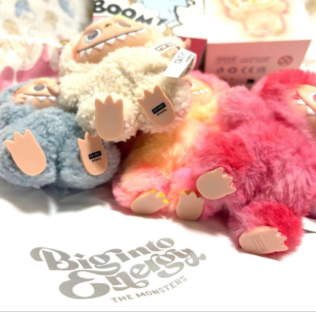 ラブブ　POPMART LABUBU マカロン　エナジー　4点セット　LOVE