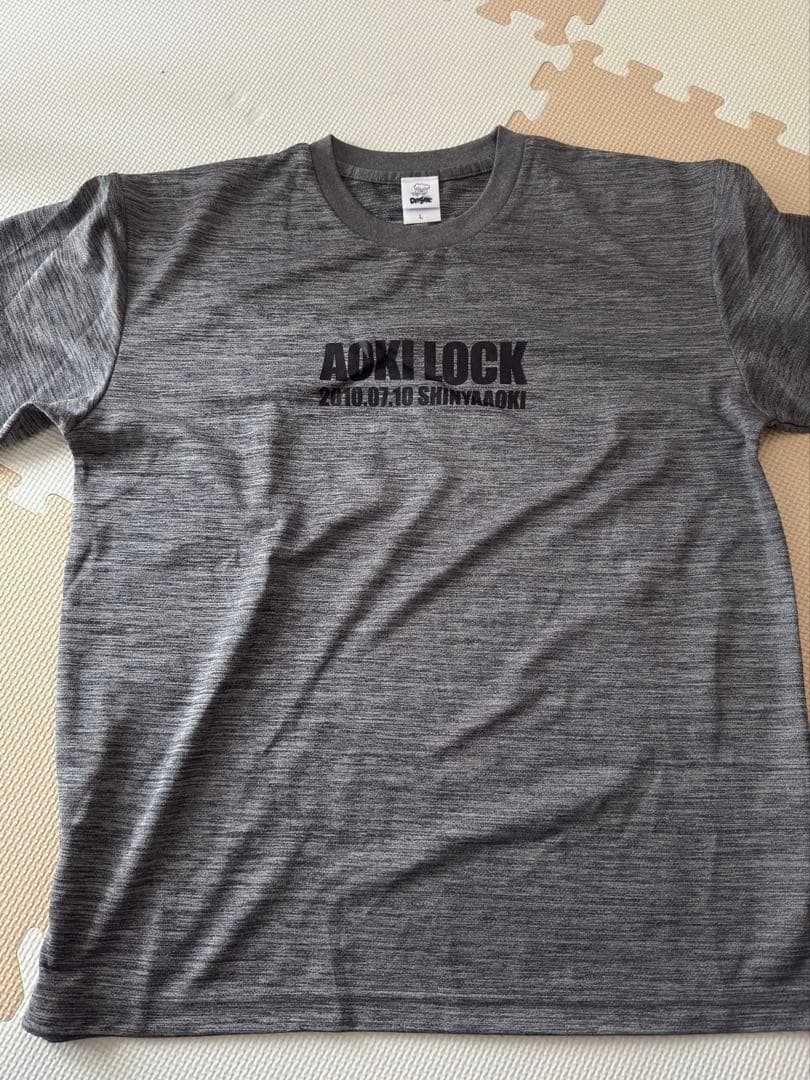 直筆サイン入りポストカード　青木真也“AOKI LOCK“アオキロック Tシャツ