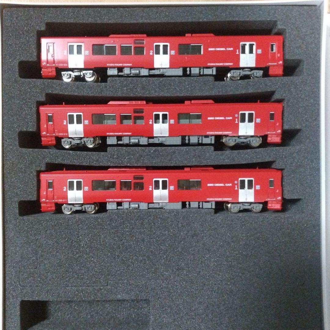 キハ220形200番台 大分車 3両 グリーンマックス 4725 未走行品