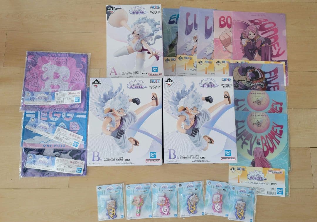 ワンピース MASTERLISE EXPECIE　一番くじとグッズ　まとめ売り