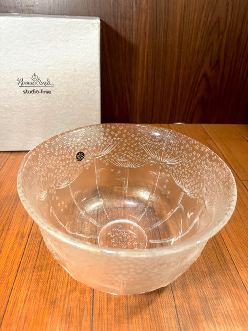 【未使用】ローゼンタール　スタジオライン サラダボウル 高島屋