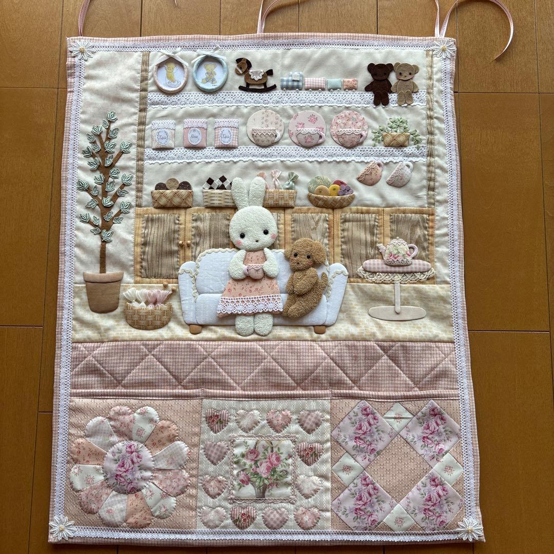 ☆tackeybear☆ ポケット付きタペストリー&小物入れセット