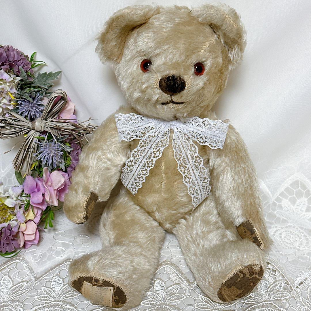 ❤️激かわ❤️1940's Chad Valley アンティークベア　ビンテージ