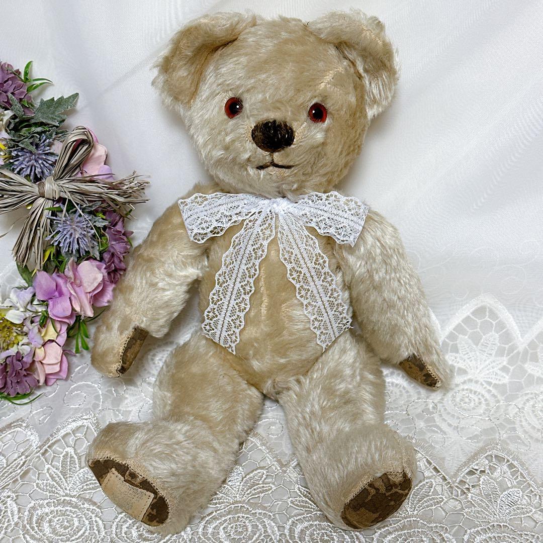 ❤️激かわ❤️1940's Chad Valley アンティークベア　ビンテージ