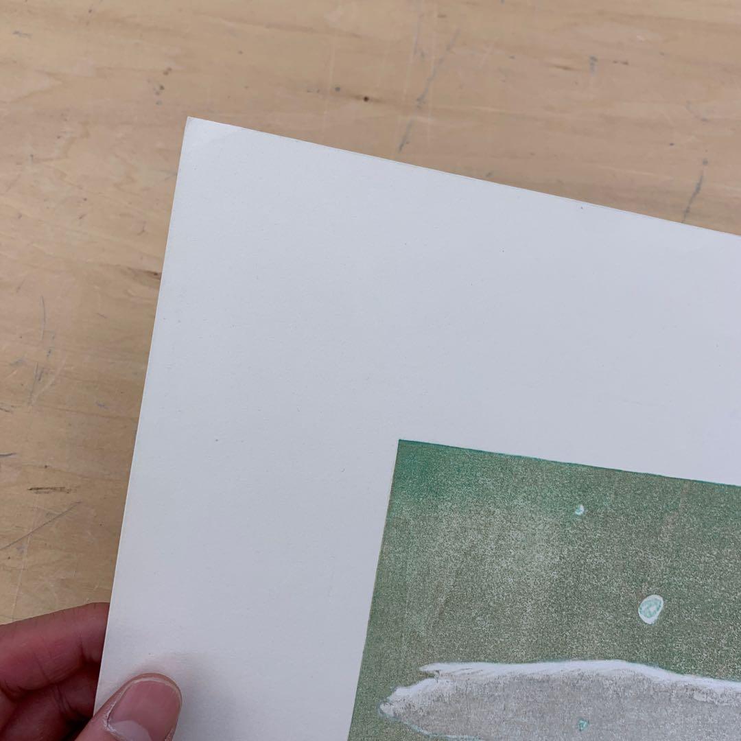 鈴木敦子「小春日和」限定12 木版画