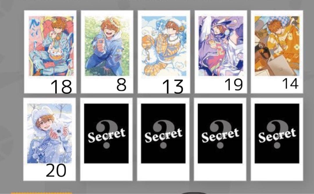 めいちゃん Number0 ランダムトレカ シクレ