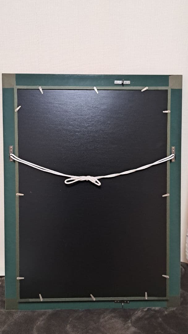 油彩画 城の風景 多色使い