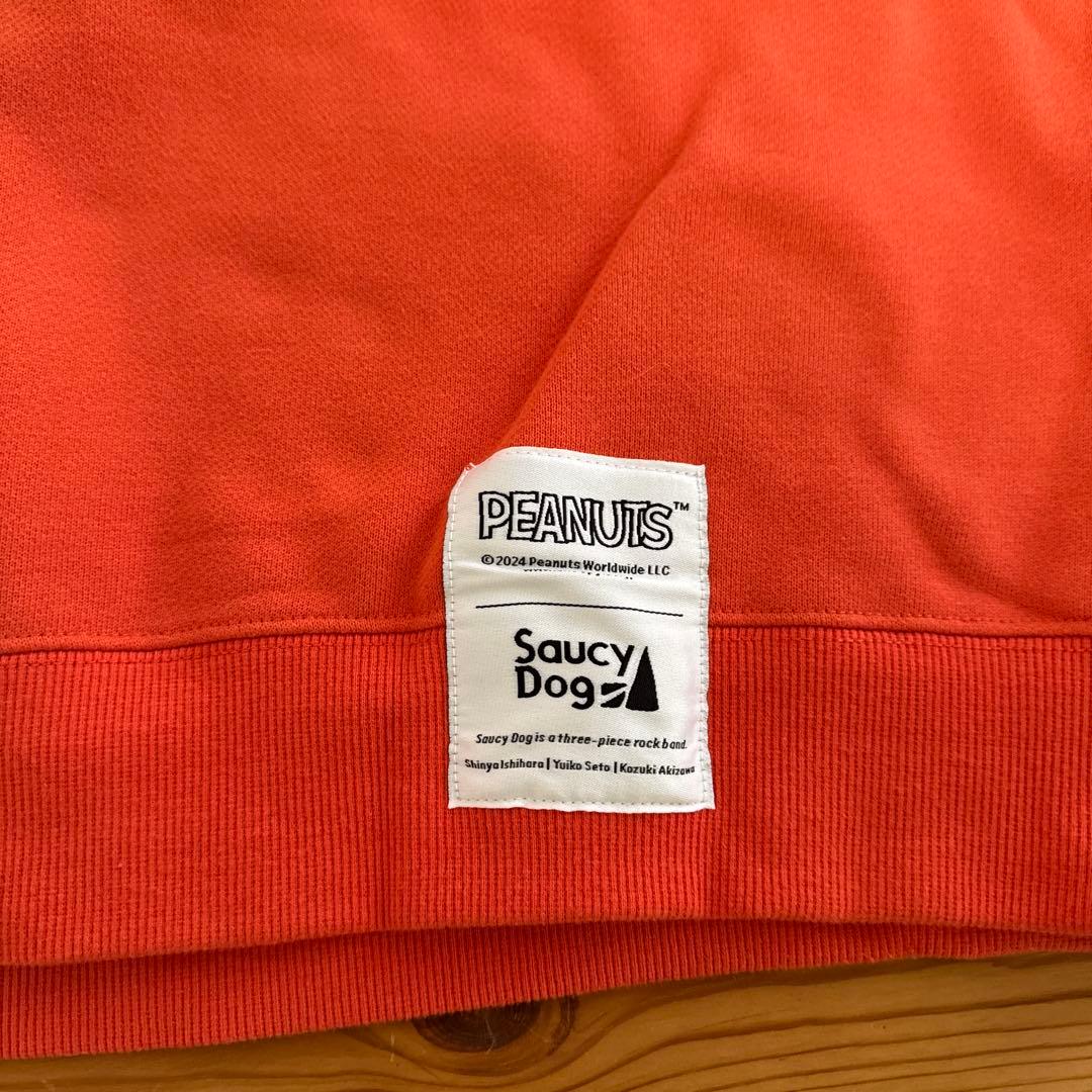 SaucyDog スヌーピーコラボ　スウェット　XLサイズ
