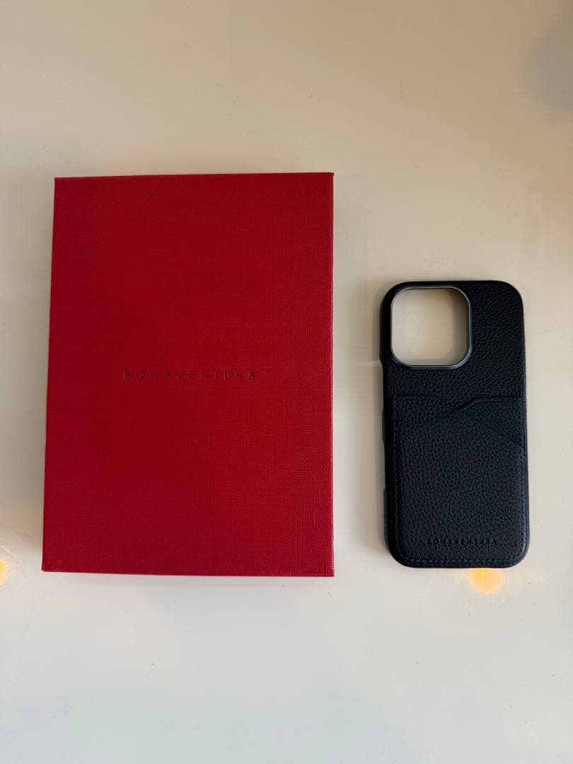 BONAVENTURA ネイビー iPhone16Pro用ケース