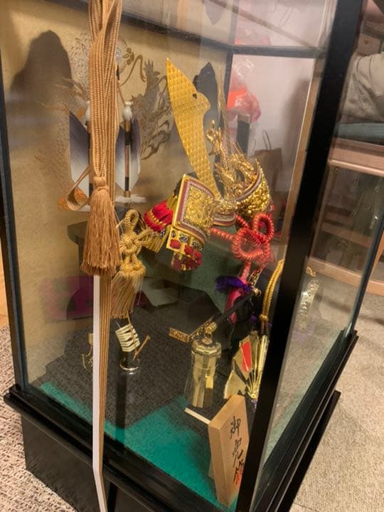 兜飾り 初節句 引っ越しのため処分検討中。10000円なら即決OK！