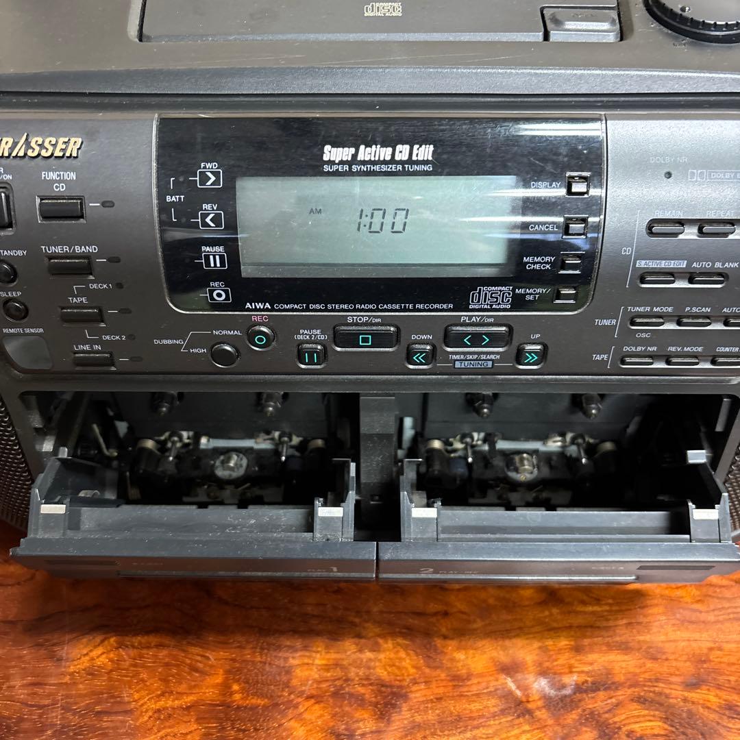 AIWA Super Active CD オーディオ機器　0209o241