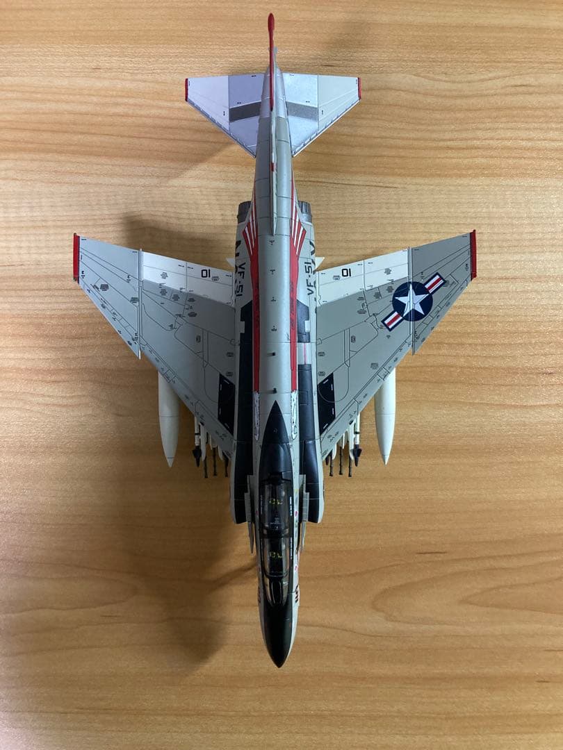 ホビーマスター　HA19043 F-4BファントムⅡ VF-51 欠品パーツあり