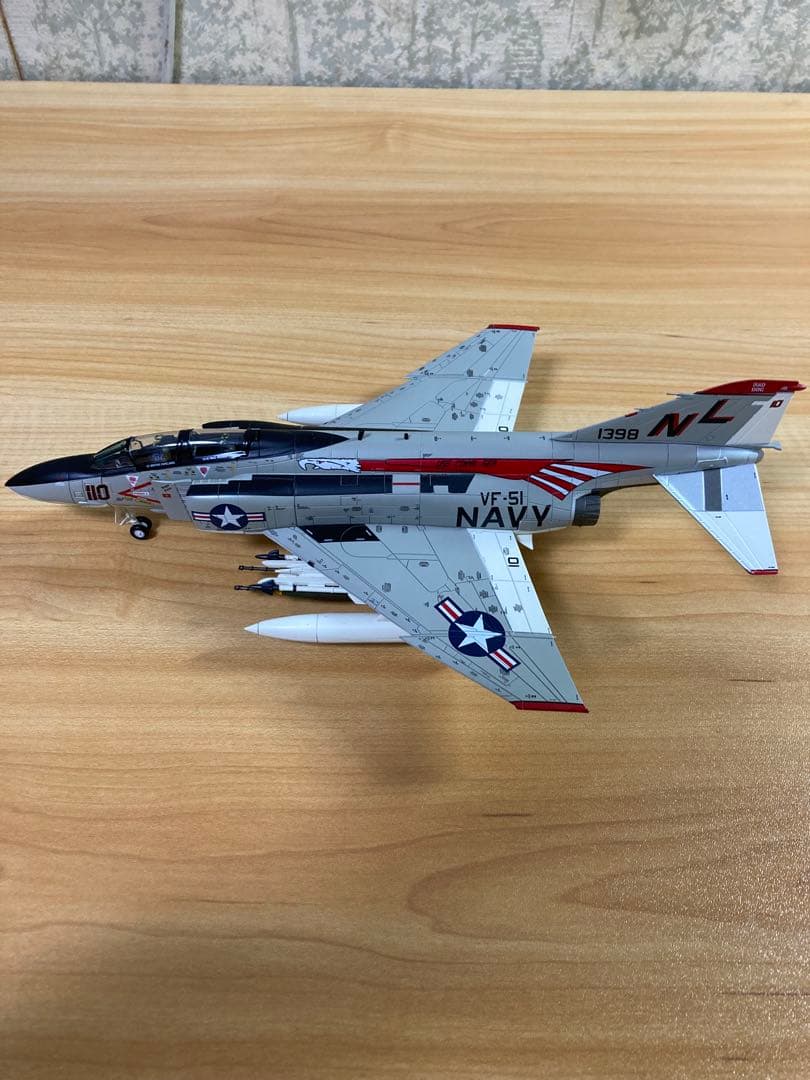 ホビーマスター　HA19043 F-4BファントムⅡ VF-51 欠品パーツあり