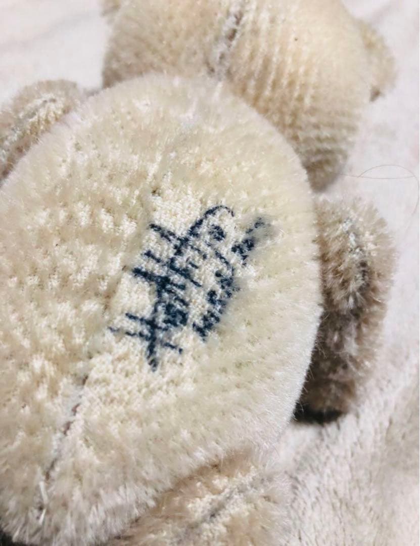 ハンドメイド　国内作家 作家様　加藤日砂 クマ　テディベア　レア　ぬいぐるみ