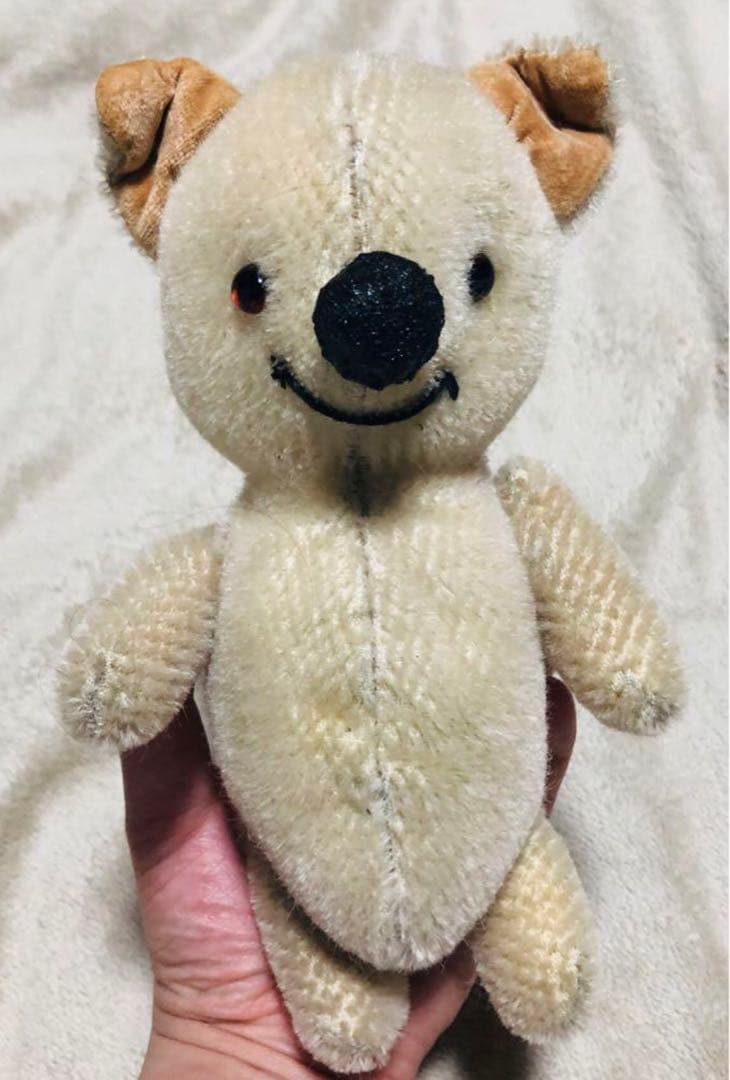 ハンドメイド　国内作家 作家様　加藤日砂 クマ　テディベア　レア　ぬいぐるみ