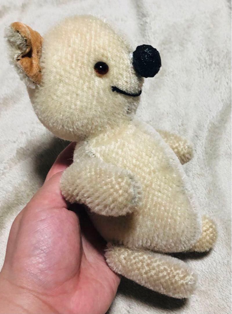 ハンドメイド　国内作家 作家様　加藤日砂 クマ　テディベア　レア　ぬいぐるみ