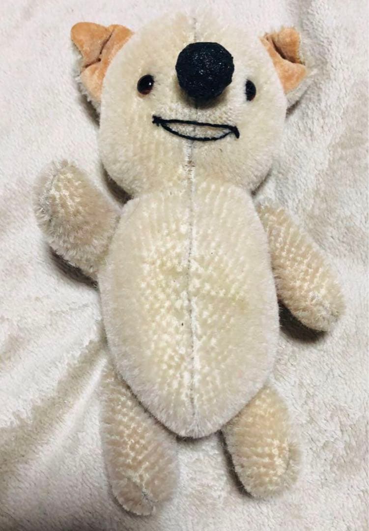 ハンドメイド　国内作家 作家様　加藤日砂 クマ　テディベア　レア　ぬいぐるみ