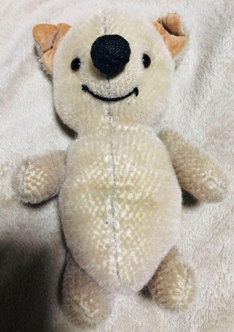 ハンドメイド　国内作家 作家様　加藤日砂 クマ　テディベア　レア　ぬいぐるみ