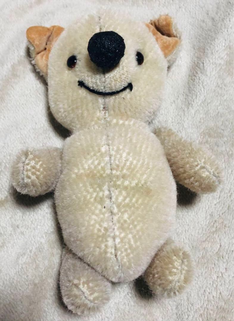 ハンドメイド　国内作家 作家様　加藤日砂 クマ　テディベア　レア　ぬいぐるみ