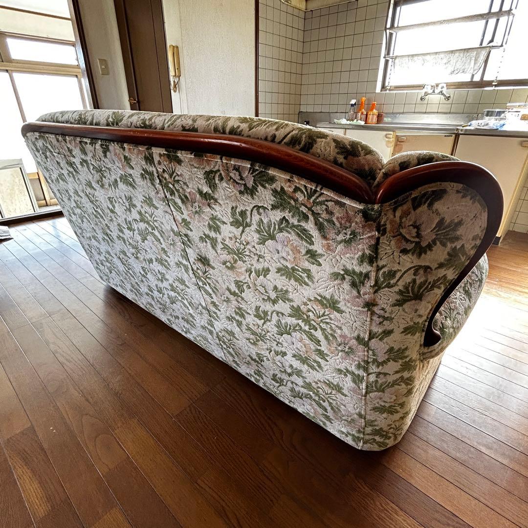 クラシック アームチェア 3人掛けソファ[セット割引有り]昭和レトロ