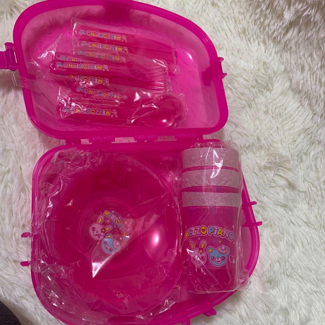【非売品!!】超可愛い♡メゾピアノ ノベルティ ピクニックセット3人分