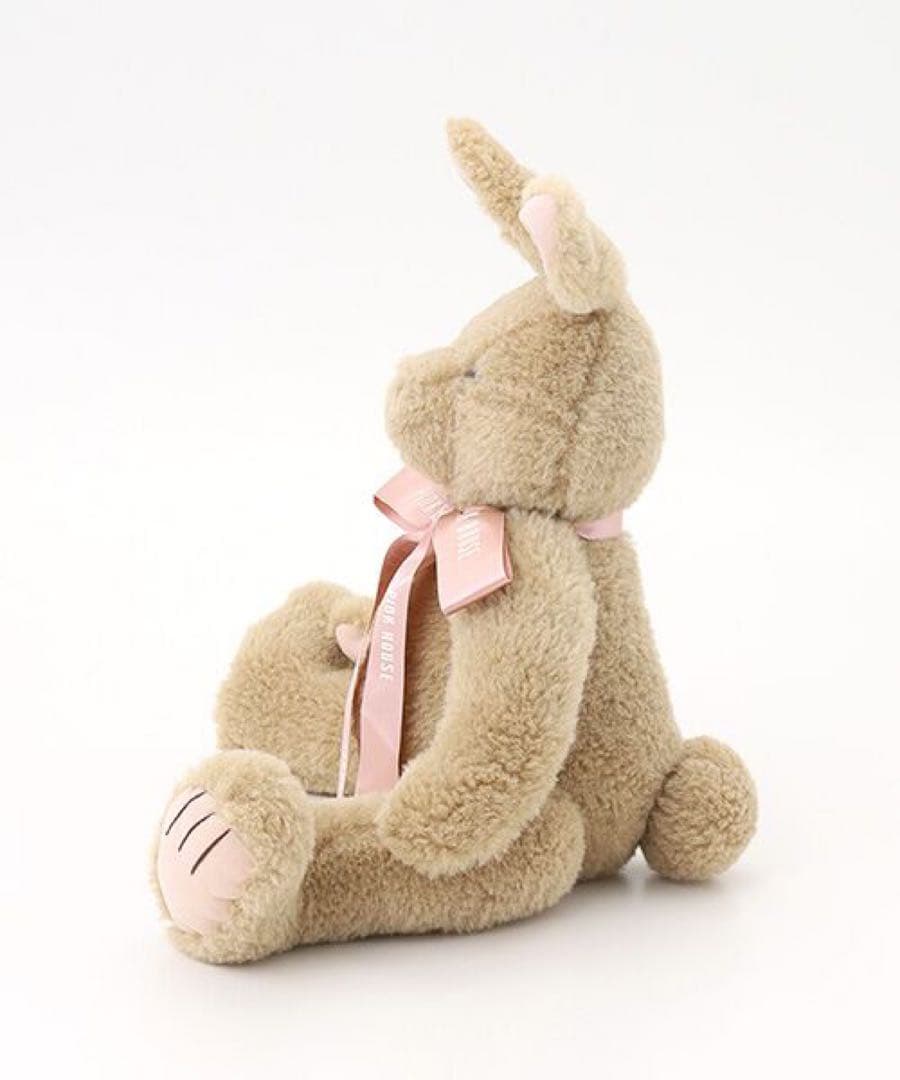 新品タグ付PINKHOUSEピンクハウスバラ園うさぎさんぬいぐるみ