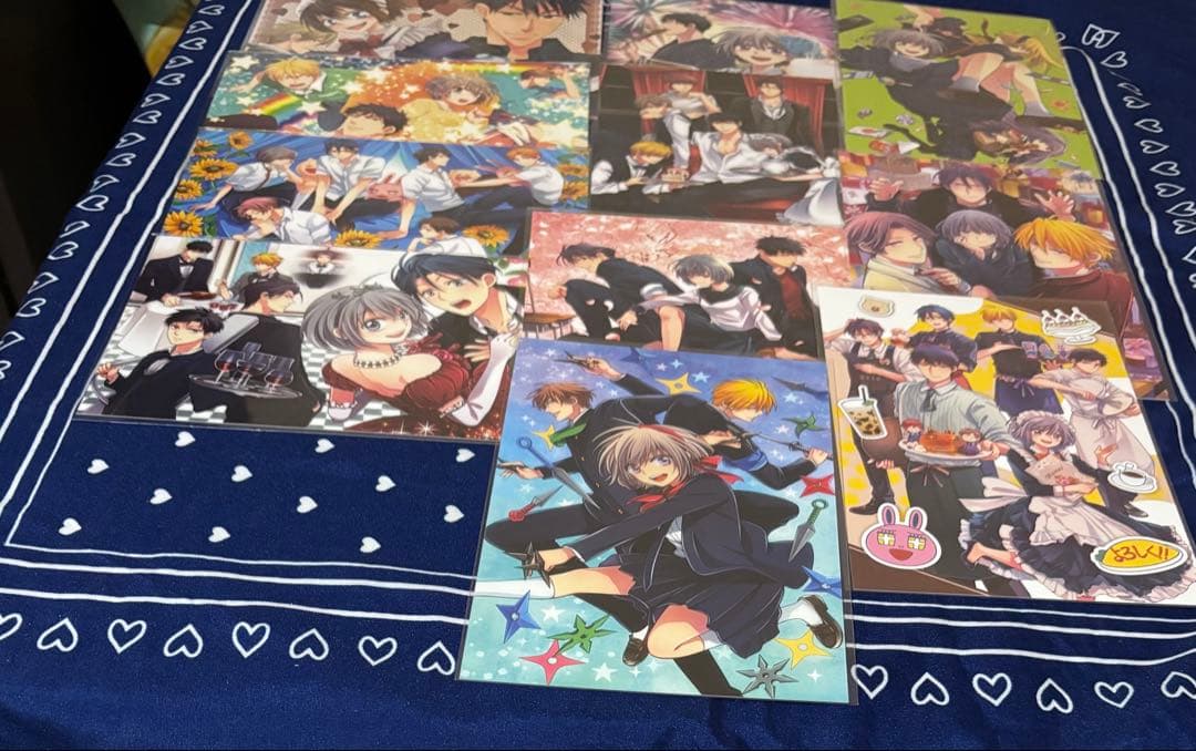 俺様ティーチャー缶バッジポストカードコースター