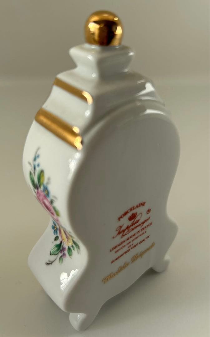 【稼動品】リモージュ置き時計　22K GOLD　フランス製