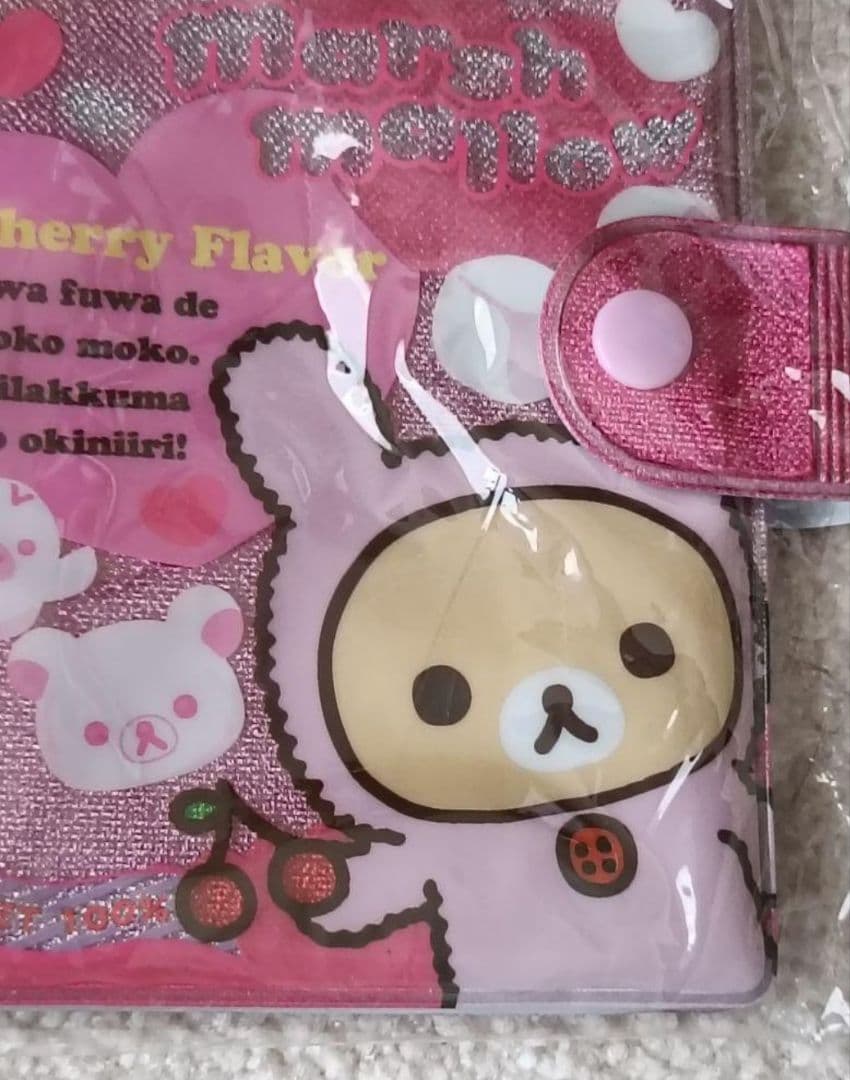 新品　コリラックマ ふにふに シール バインダー 　リラックマ　2014　シール