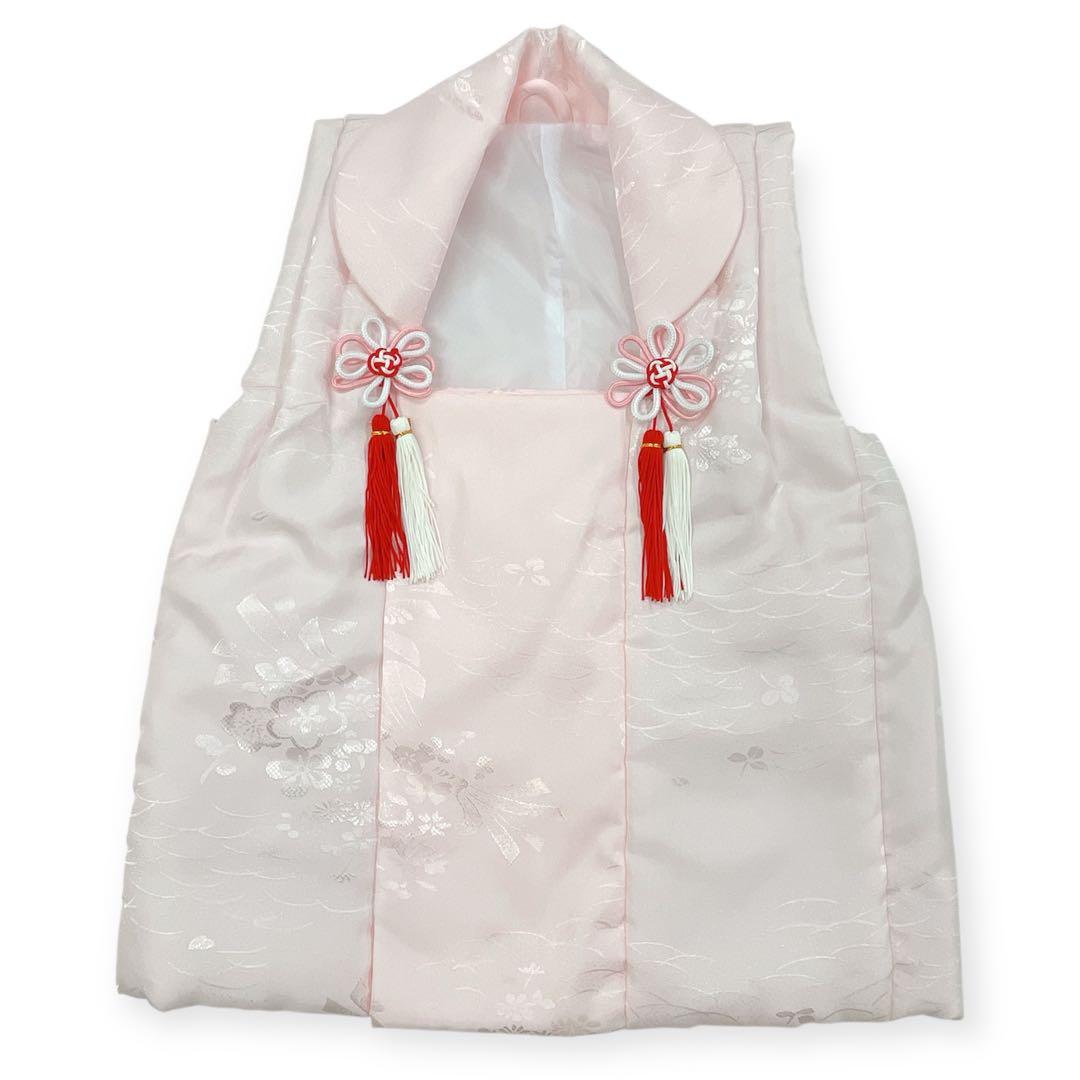 ◎mk-2229　女児　七五三　着物・襦袢・被布・小物 6点セット　3歳　3-3