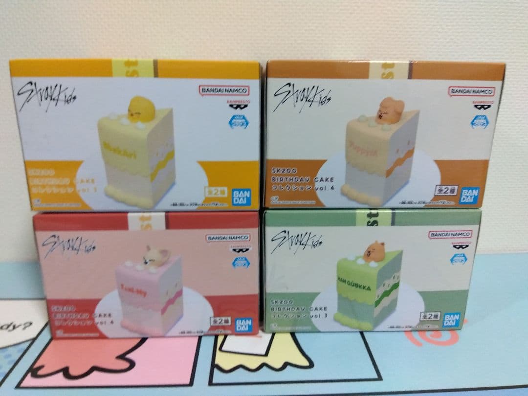 4種 SKZOO BIRTHDAY CAKE コレクション Stray Kids