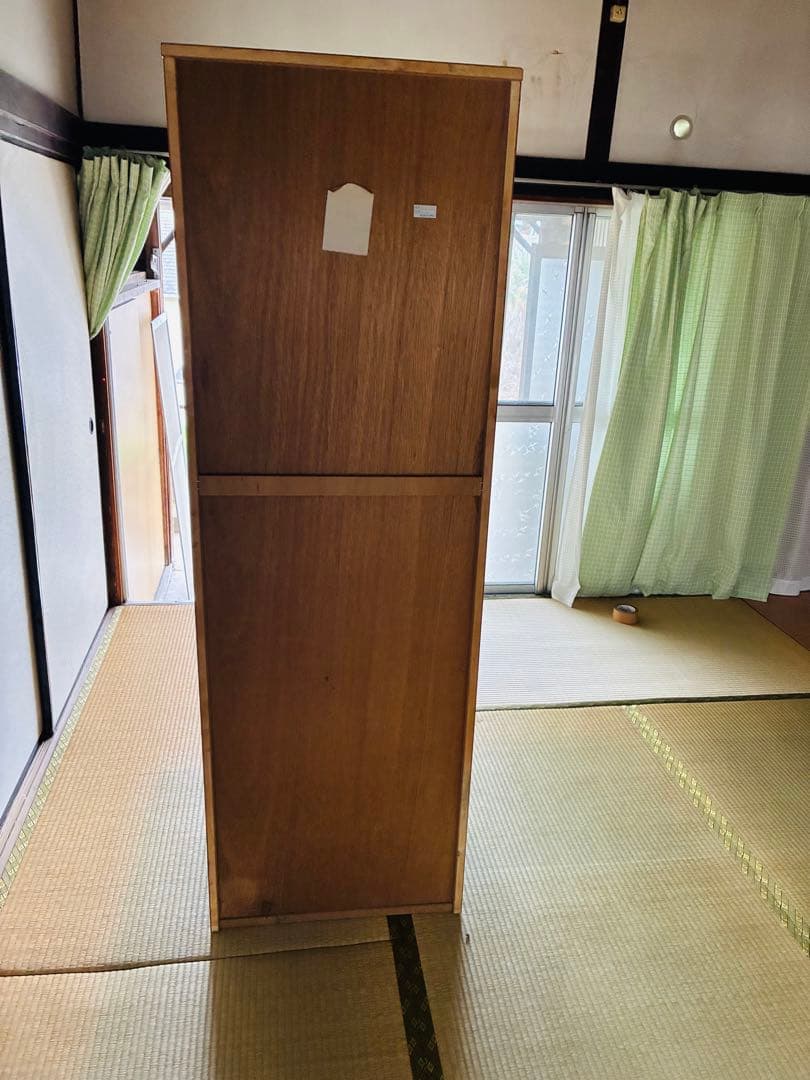 福岡発 組み立てたまま 洋服タンス 箪笥 クローゼット 姿見付き ハンガー掛け