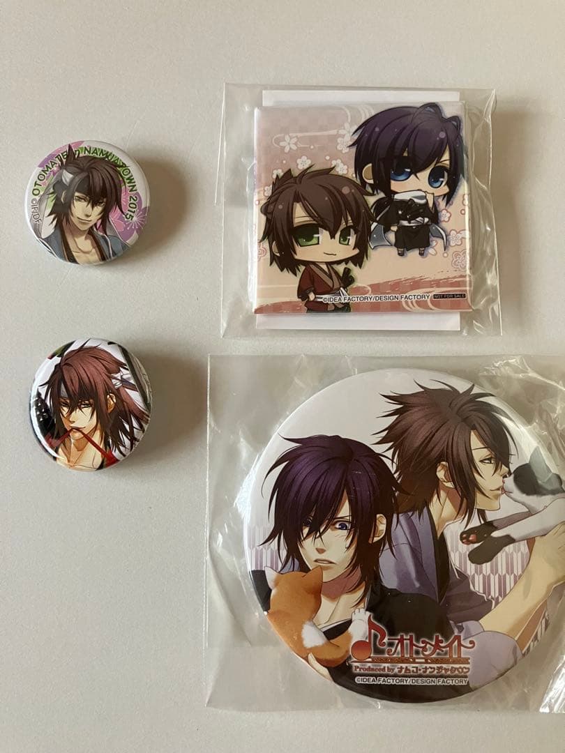 薄桜鬼 沖田総司 缶バッジ 60個