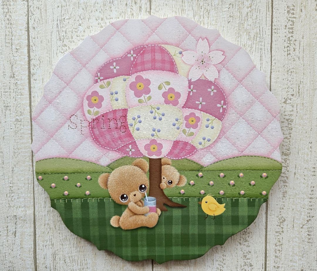 オーダーペイント　季節の作品2点