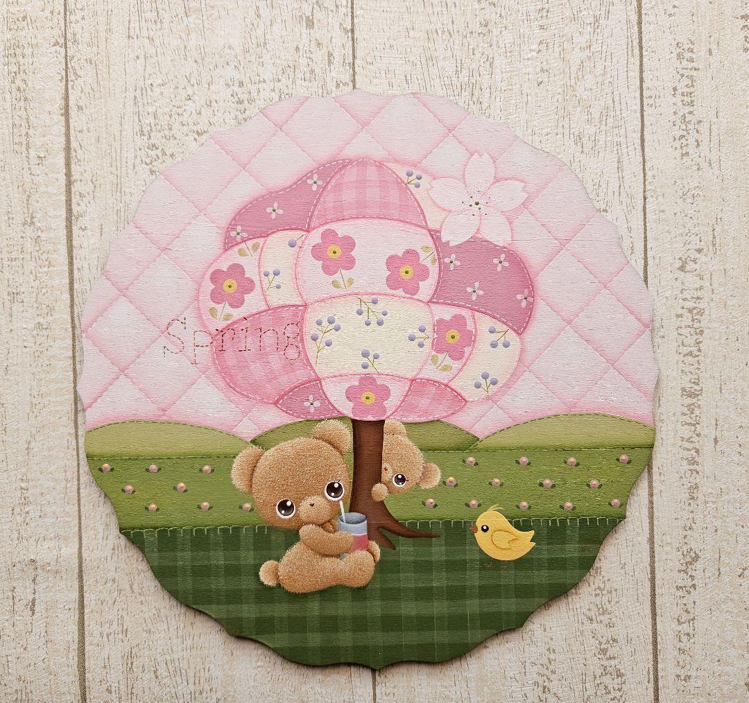 オーダーペイント　季節の作品2点