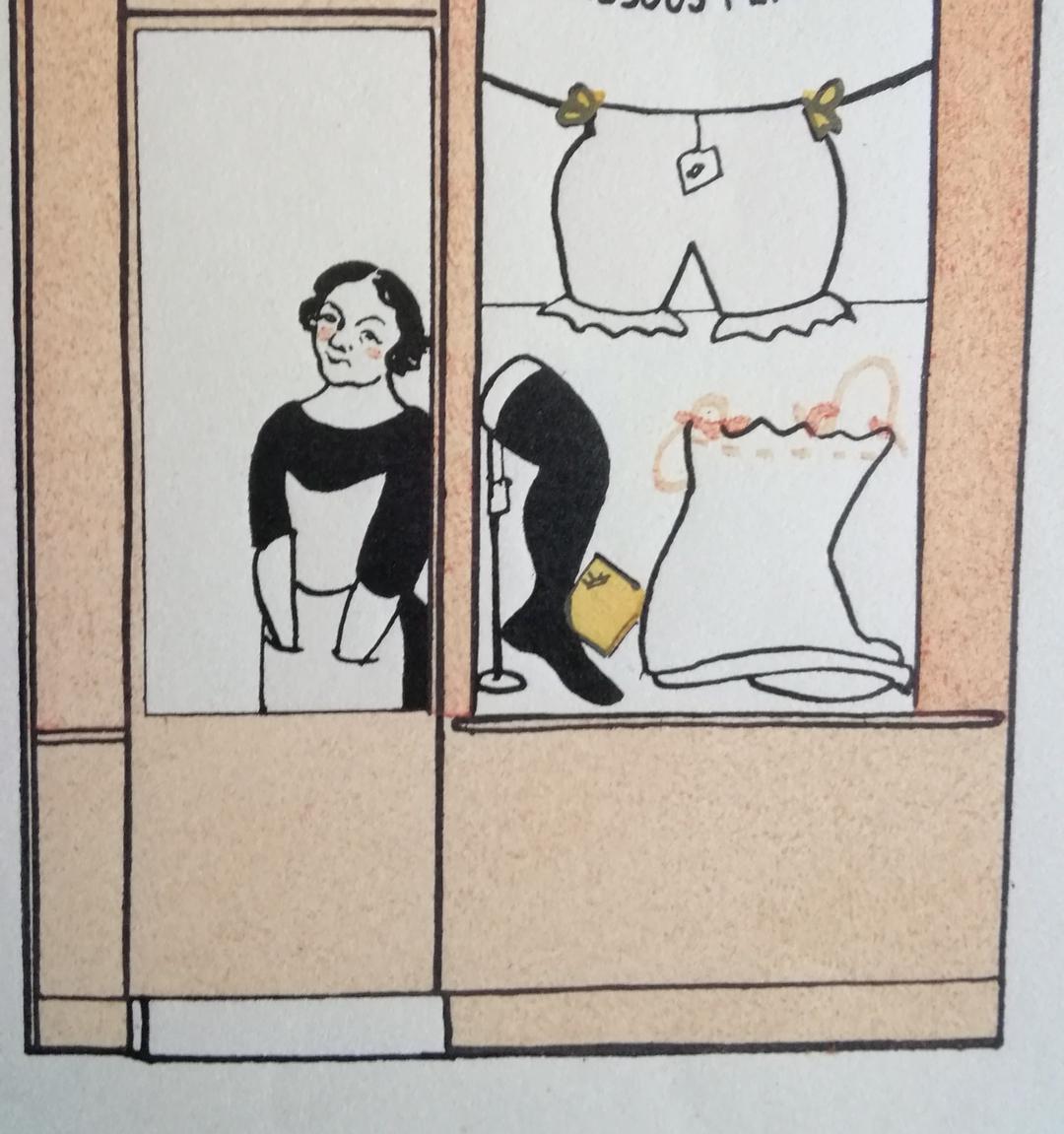 Prochainement Ouverture　シルクジャージパンティ