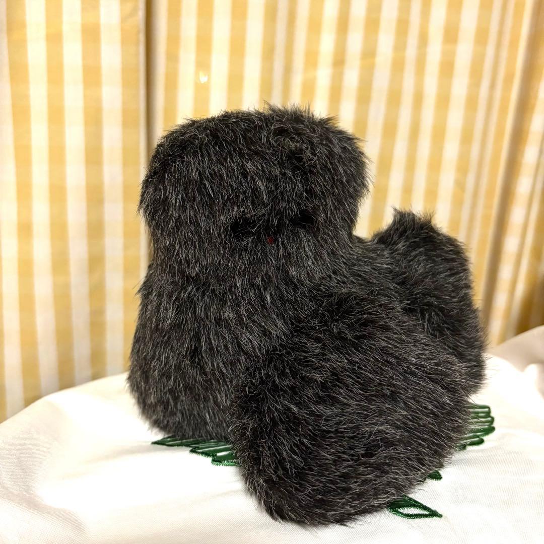 片岡メリヤス　ぬいぐるみ　カラスのヒナちゃん　lamp harajuku