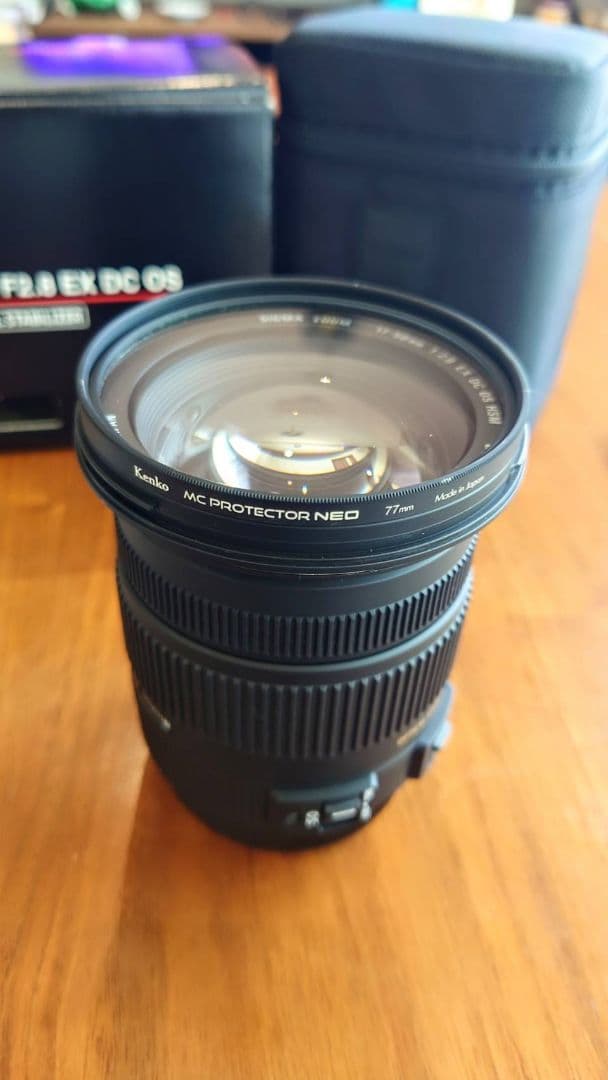 SIGMA 17-50mm F2.8 EX DC OS HSM　キャノンEf用