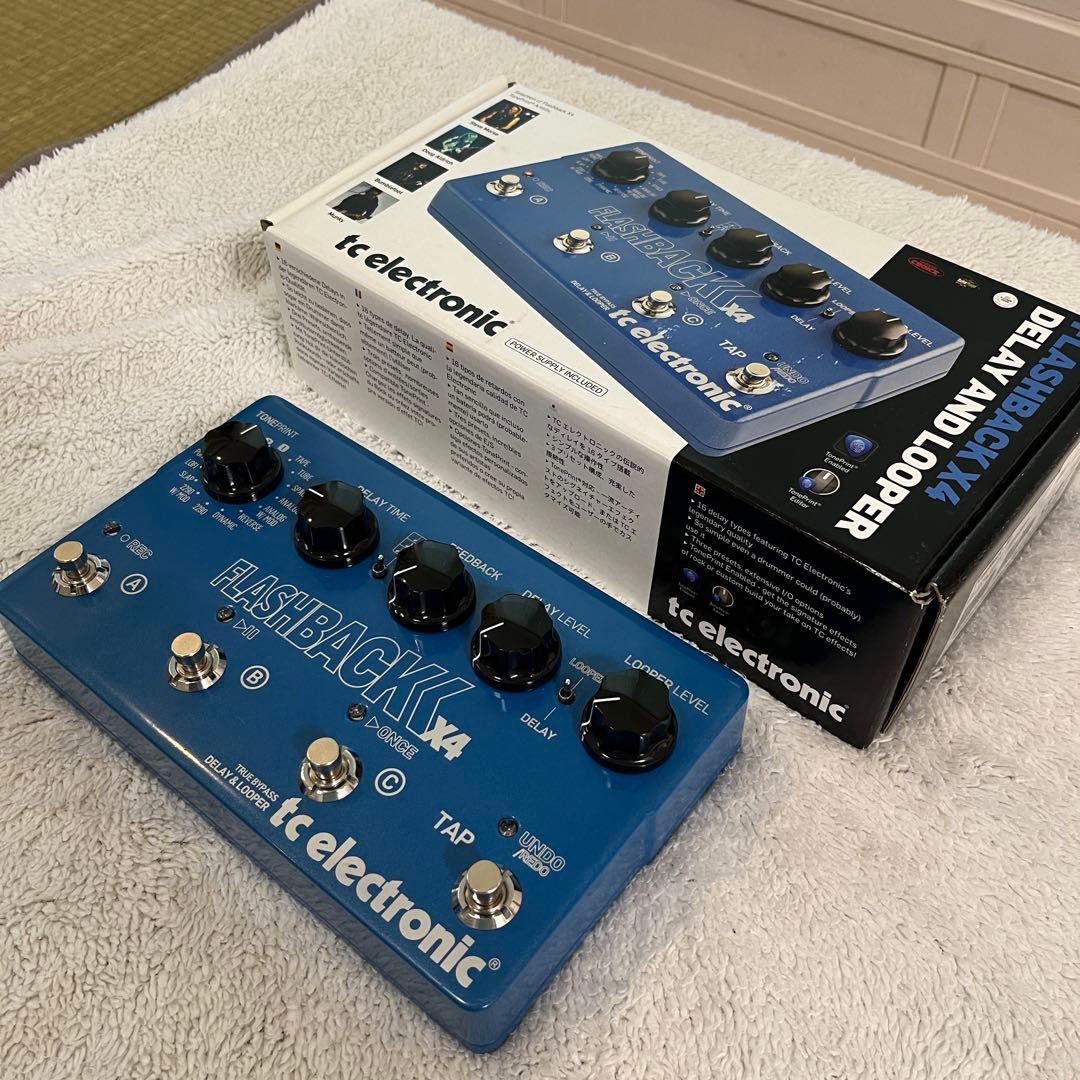 tc electronic FLASHBACK X4 ディレイ 美品 箱説付き
