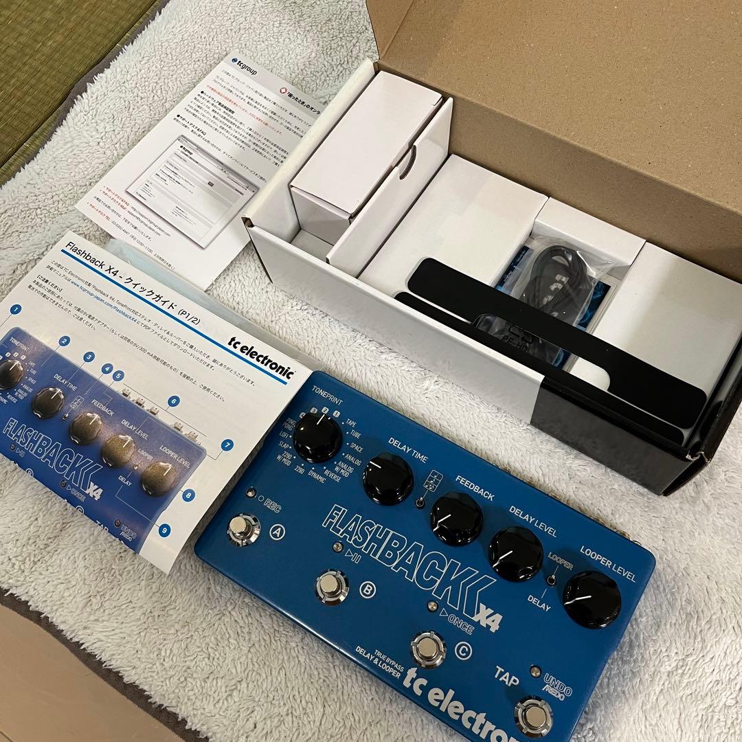 tc electronic FLASHBACK X4 ディレイ 美品 箱説付き