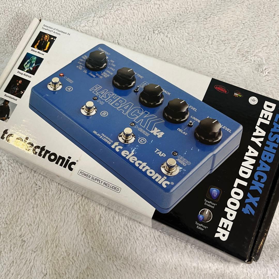 tc electronic FLASHBACK X4 ディレイ 美品 箱説付き