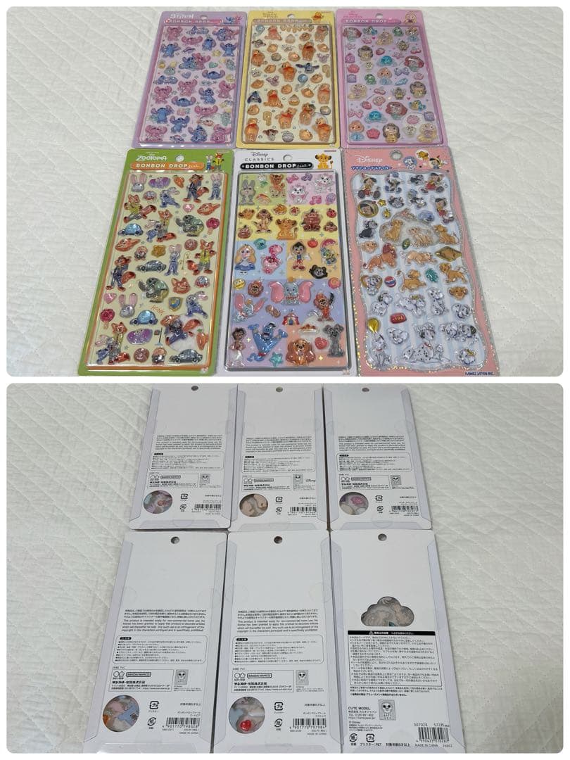 【正規品】ボンボンドロップシール　うるちゅるポップシール　ディズニー　サンリオ