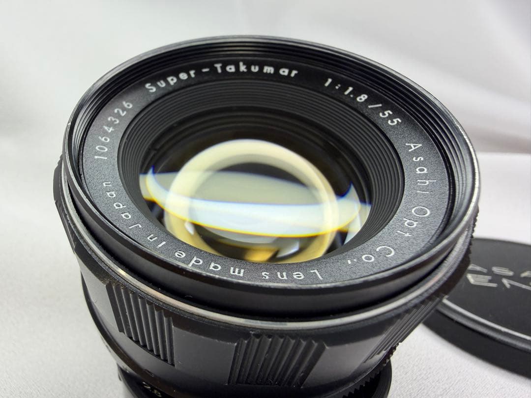 【極美・後期型】Super-Takumar 55mm f1.8 クリアな光学