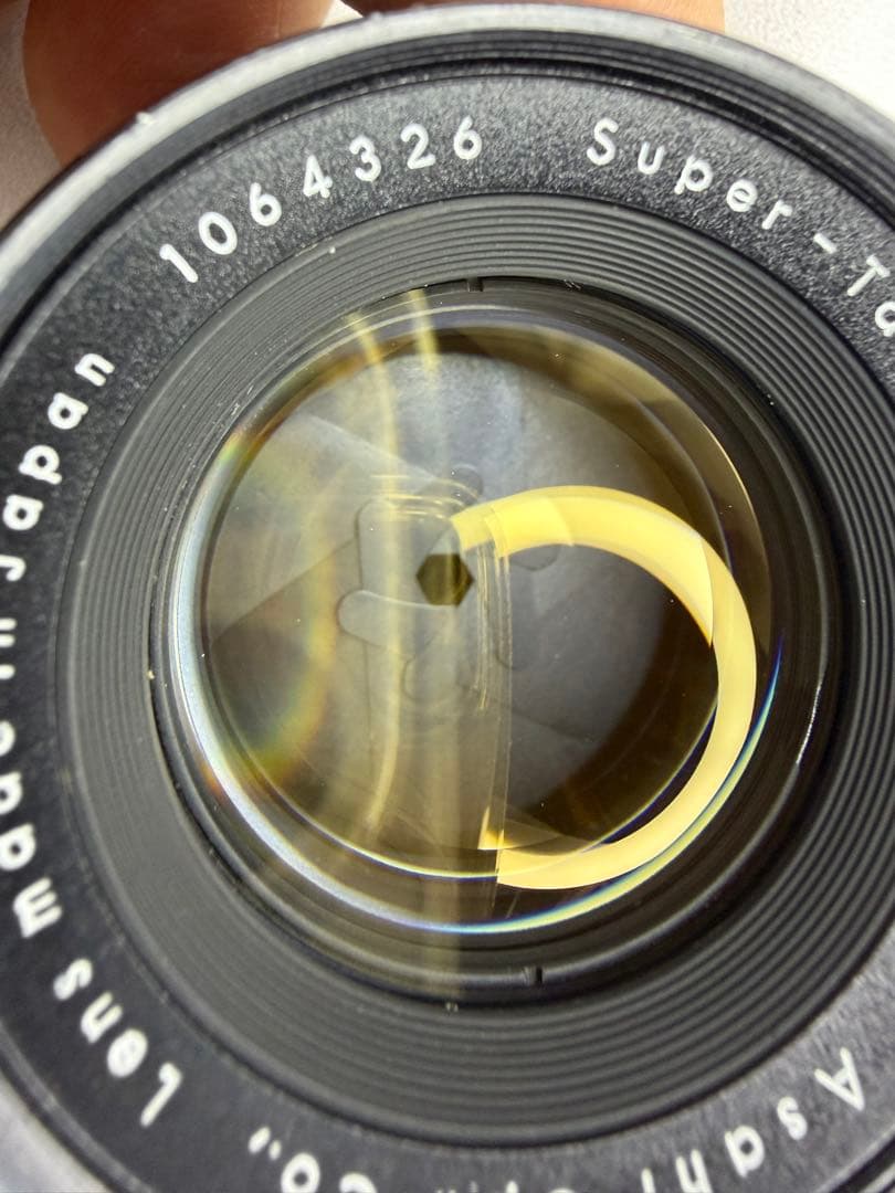 【極美・後期型】Super-Takumar 55mm f1.8 クリアな光学